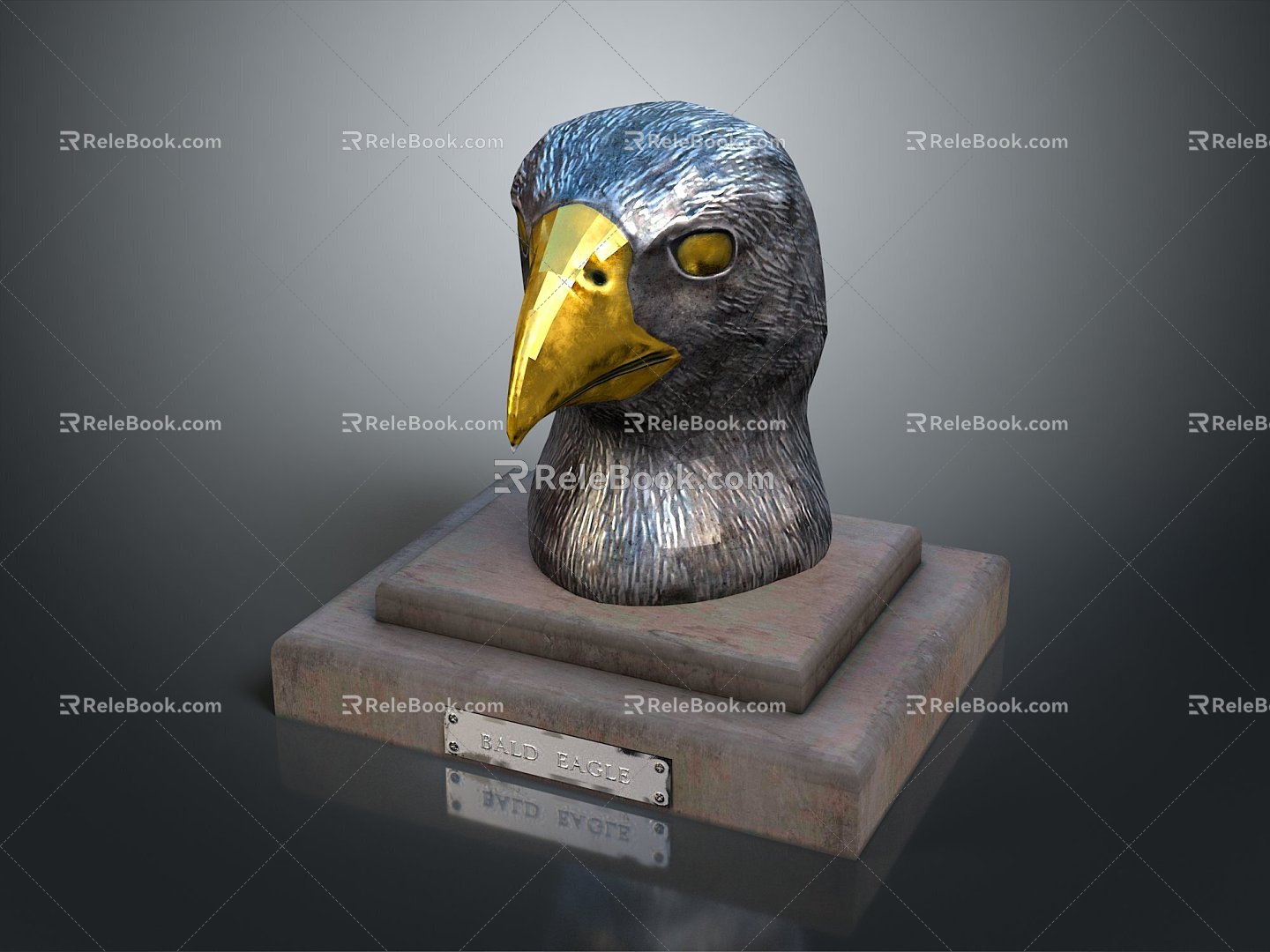 Eagle Large Eagle Owl Raptor Falcon Bird Bird Bird Animal Game Animal 3d model