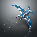 Modern Fighter Fighter Next Generation Aircraft 3d model