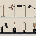 modern table lamp bedside table lamp reading lamp 3d model