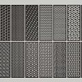 Decorative Metal Screens With Various Laser Cut Patterns For Interior Design
