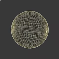 Round Stone Component Placed On Flat Surface Against Brown Textured Wall