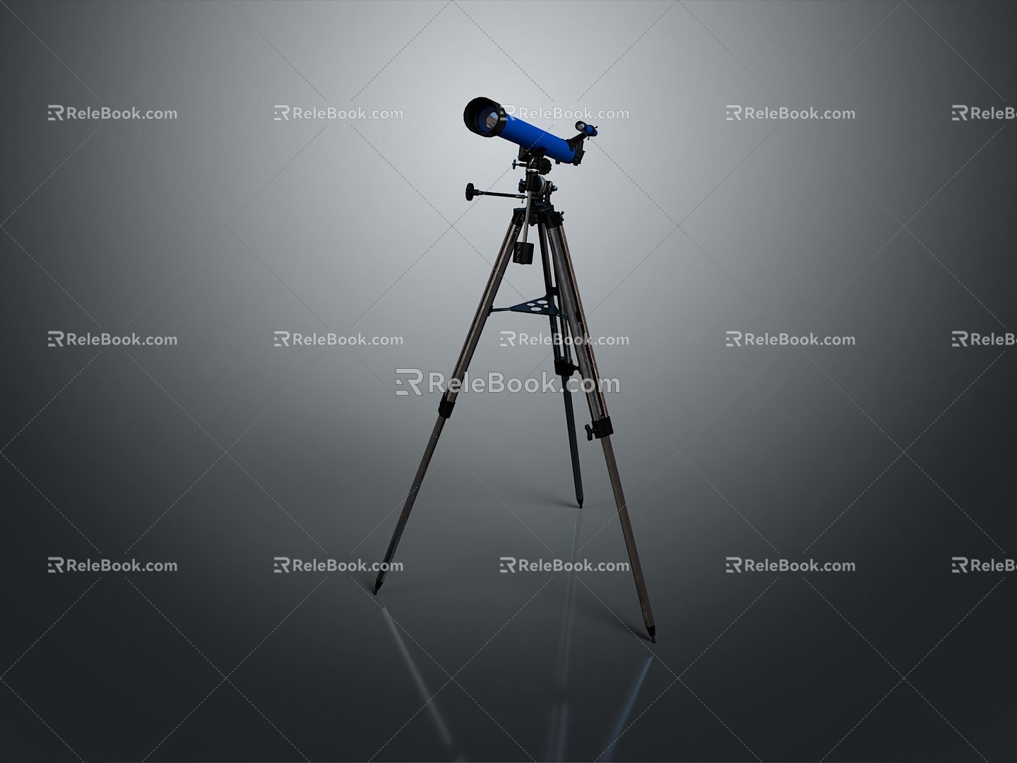 astronomical telescope space telescope telescope observation equipment physical equipment binoculars 3d model