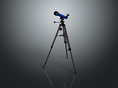 astronomical telescope space telescope observation equipment physical equipment binoculars 3d model