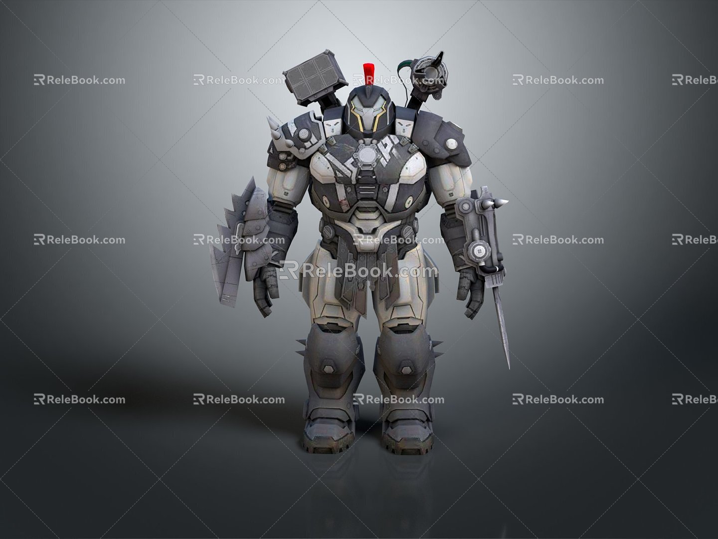 Modern Robot Transformers Gundam Warrior Gundam Mecha Warrior model