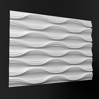 Modern Panel 3d model