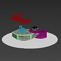 Coffee table 3d model