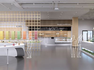 Modern Restaurant model