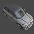 Silver MINI Two Door Compact Car With Sleek Exterior Stylish Wheels And Modern Design