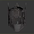 Spiked Metal Warrior Helmet With Riveted Design And Armor Style 3d model