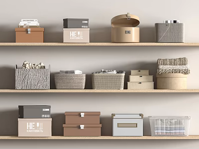 Clothes Storage Box Storage Box 3d model