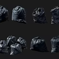 Black Garbage Bags in Various Sizes for Effective Building Waste Collection and Disposal