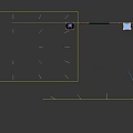 Efficient Projection Monitoring Setup with Wall and Bracketed Surveillance Cameras Calendar Scenic