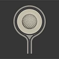 Innovative Racquet Shaped Structure With Honeycomb Sphere And Circular Base