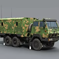 military command vehicle command vehicle military communication vehicle logistics support vehicle command shelter military supply vehicle military transport vehicle 3d model