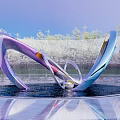 Abstract Sculpture 3d model