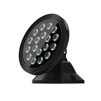 LED flood light LED RGBW 3d model