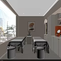 Modern Warm Pastel Beauty Nail Salon Interior Design With Practical Workstations And Clear Product
