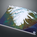 Geography, topography, mountain shape, ridge, ridge, valley, mountain range, canyon, geomorphology, mountain peak, mountain body 3d model