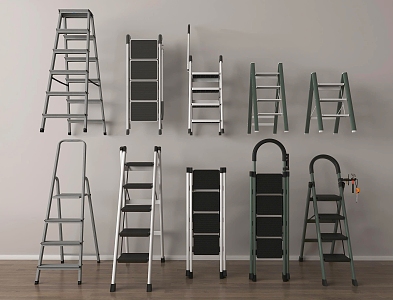 modern ladder 3d model