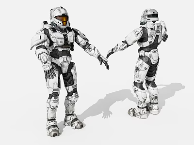 Modern Robots 3d model Modern Robots 3d model