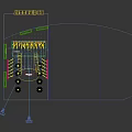 Elegant 2024 Flugger Brand Event Venue With Large LED Screen And Romantic Purple Stage Lighting