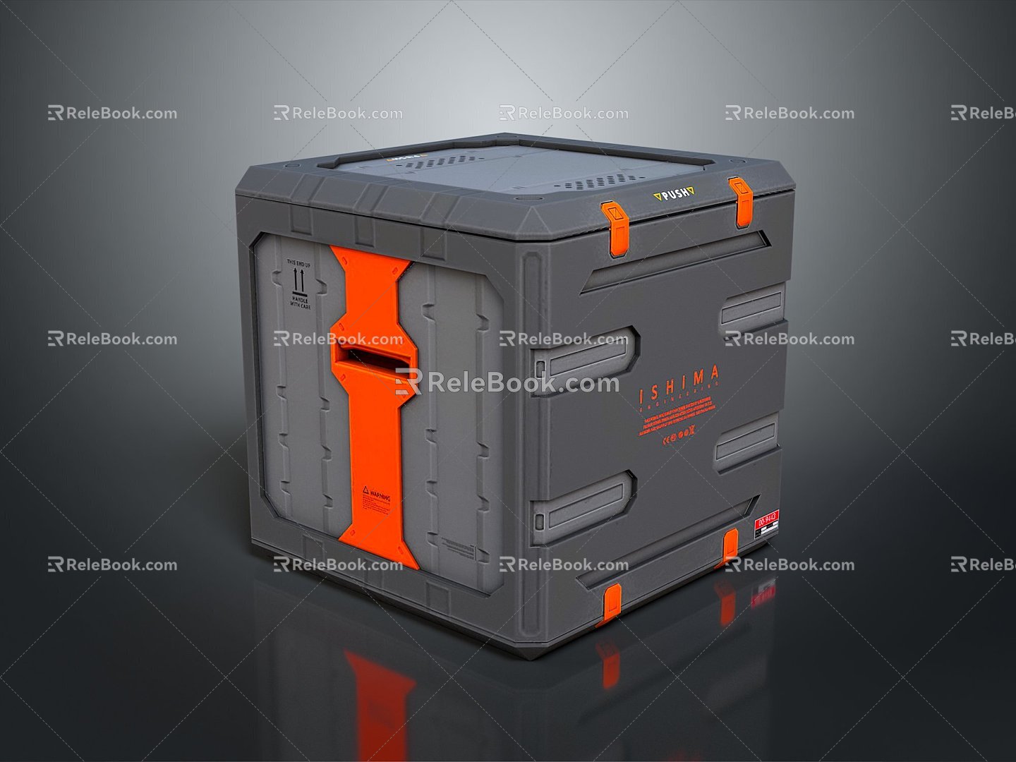 Boxes, Boxes, Bags and Containers Realistic 3d model