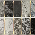 Various Marble Textures Decorative Components With Different Patterns And Styles