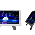 Smart Business Equipment Tablets With Stand Cloud App And Digital Interface 3d model