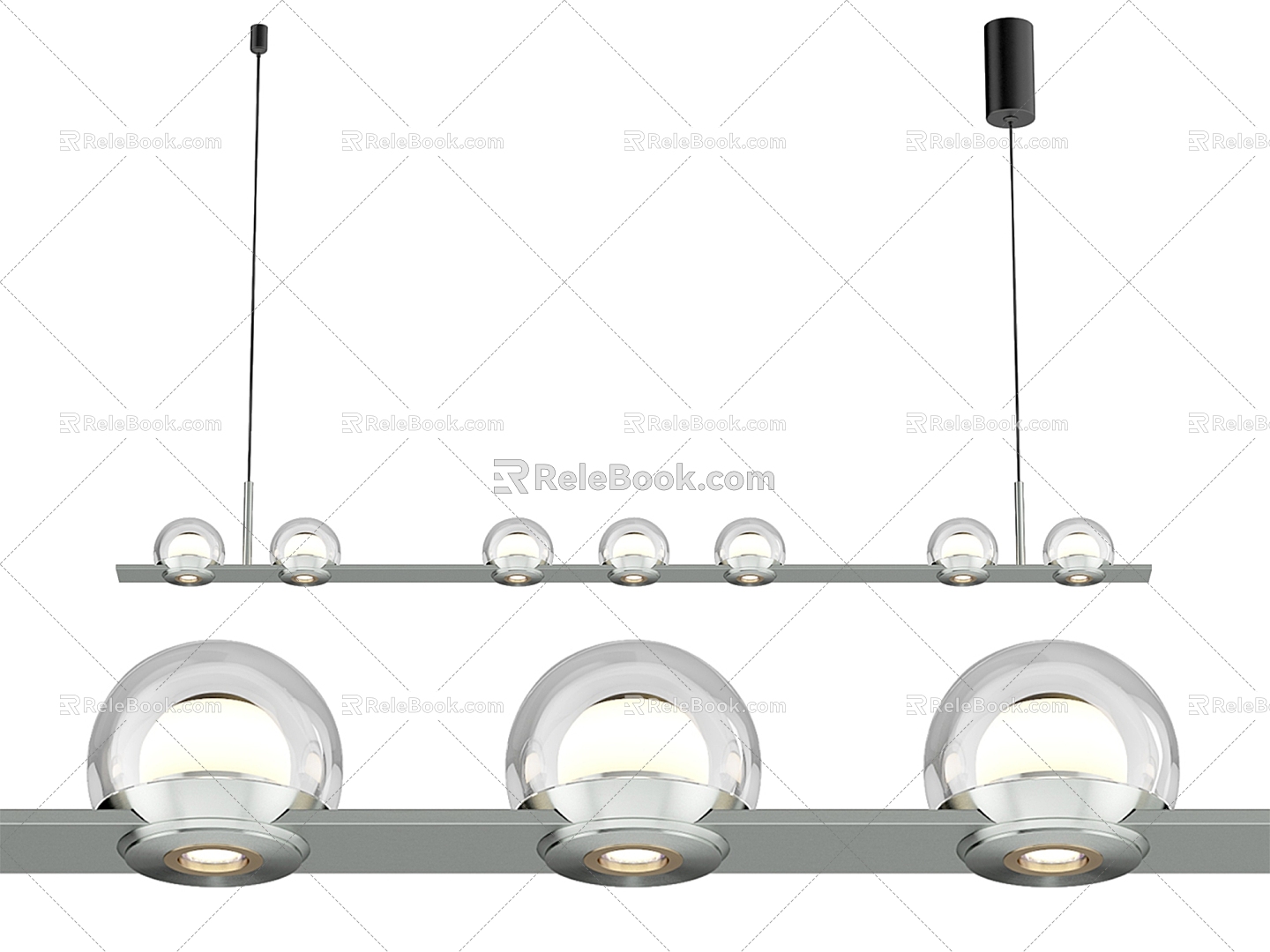 Favorite 4291 7P Favorite lamp chandelier round chandelier lighting chandelier decorative chandelier 3d model