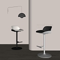 Modern Bar Chair Bar Stool 3d model