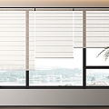 Shangri-La Blinds Venetian Blinds Curtain Dream Curtain Roman Curtain 3d model