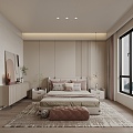 Modern Bedroom 3d model