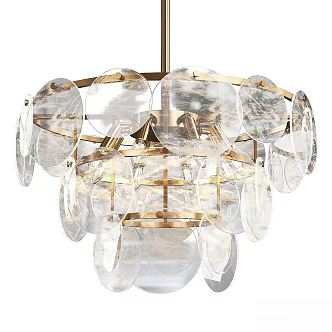 chandelier hanging Jacklyn jacklyn01 3d model