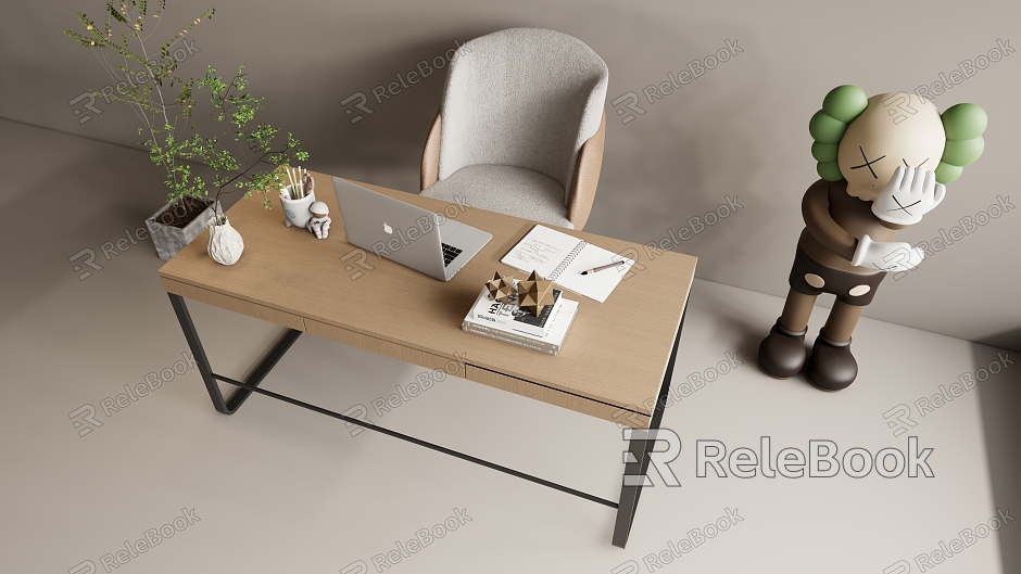 Desk combination ornaments model