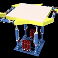 actuator vibration table 3d model