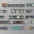 Bus stop 3d model