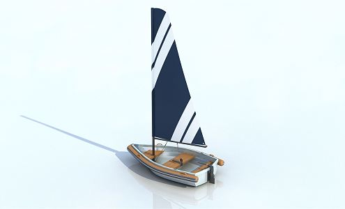 Modern Sailing 3d model