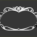 Elegant Silver Tiara With Intricate Floral Patterns And Sparkling Diamond Accents