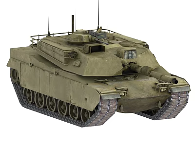 M60 Medium Tank M60 Main Battle Tank 3d model