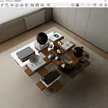 Quiet Wind Tea Table 3d model