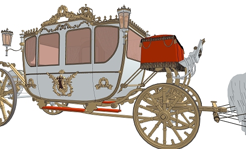 Carriage 3d model