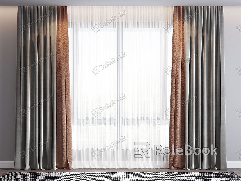 Modern Curtains model