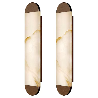 Modern Light Luxury Wall Lamp 3d model