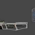 Firearms Accessories 3d model