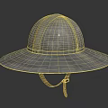 Classic Vintage Metal Helmet With Broad Brim Shiny Silver Surface And Chin Strap Design