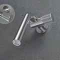 Modern Chrome Single Handle Faucet with Sleek Design for Bathroom Sink