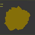 Green Spherical Animal With Intricate Fractal Surface Patterns And Textures