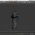 detonator soil gun iron pipe soil bomb explosives contraband explosives C4 TNT low face number low model simple model film and television level super realistic 3d model