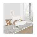 Modern Lazy Sofa Caterpillar Lazy Sofa 3d model