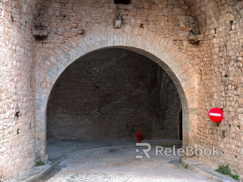 Modern Arch Channel Alley model